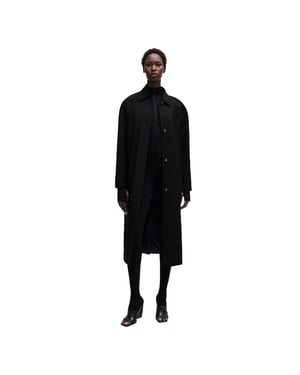 Boss Copilot Regular-overjas voor dames (Zwart)