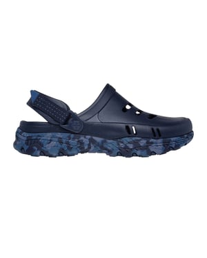 Skechers Casual klompen voor heren van Creston met schuimzool en plateauzool (Marine)