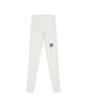 Skins Legging met logo uit de Kinderserie 1 (Wit)
