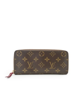Louis Vuitton Stoffen Portemonnee Clemence