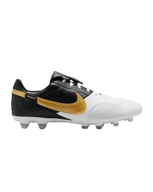 Nike Heren Premier 3 Classic Leather Firm Ground Voetbalschoenen (Wit)
