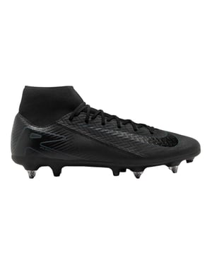 Nike Mercurial Superfly 10 voetbalschoenen voor heren, voor zachte ondergrond (Zwart, Groen)