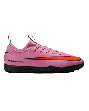 Nike Zoom Mercurial Vapor 16 voetbalschoenen voor kinderen (Roze/Zwart)