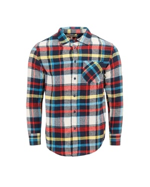 Firetrap Herenoverhemd met ruitjespatroon (Veelkleurig)