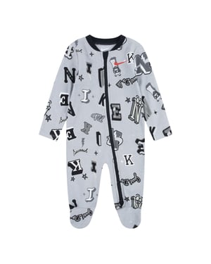 Nike Baby Jongens Next Gen Volledige Voet Romper (Rookgrijs)