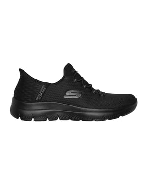 Skechers Mens Summits - Diamond Dream slip-in vrijetijdsschoenen (Drievoudig zwart)