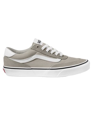 Vans Heren Brooklyn Canvas Sneakers (Zilver)