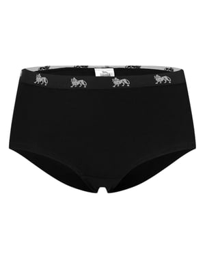 Lonsdale Katoenen slipjes met logo voor dames (Zwart)