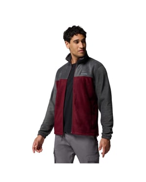 Columbia Steens wandelfleecejas voor heren (Rood)