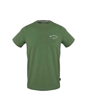 Aquascutum Heren-T-shirt ‘London 1851’ van katoenmix (Militair Groen)