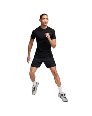 Nike Heren T-shirt 'Project Rock' met normale pasvorm (Zwart, Wit)