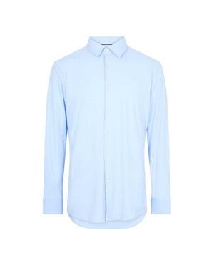Boss Heren P-Hank S Oxford-overhemd met lange mouwen (Pastelblauw)