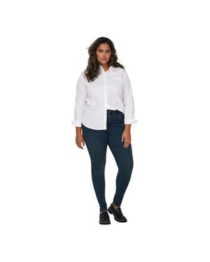 Only Vrouwen/dames Skinny Jeans (Blauw Zwart)