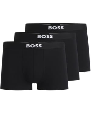 Boss Herenondergoed (set van 3) (Zwart)
