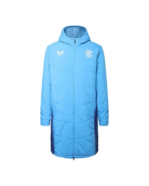 Castore Rangers FC-anorak voor heren (Blauw/Donkerblauw)