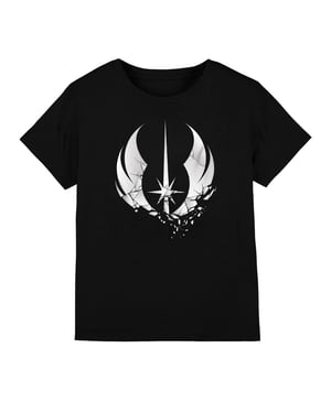 Star Wars Kinderen/Kinderen Jedi Obi Wan Kenobi Versplinterd T-Shirt (Zwart)