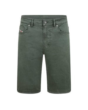 Diesel Heren Fleece Shorts (Groen)