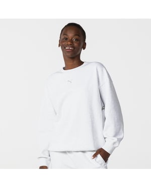 Puma Dames/dames Oversized Sweatshirt (Ijs Grijs Mergel)