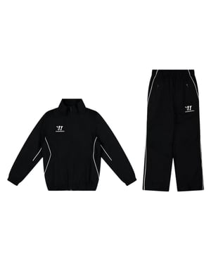 Warrior Fleece-trainingspak voor kinderen (Zwart)