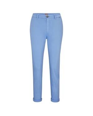 Boss Slanke chino’s voor dames (Blauw)