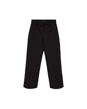 Vero Moda Chino's met rechte pasvorm voor dames (Zwart)