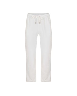 Off White Heren Fleece Joggers (Wit)