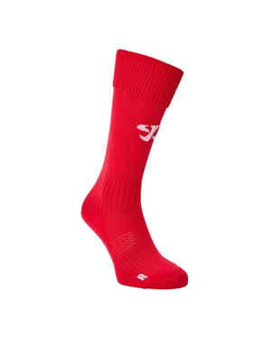 Warrior Ram-voetbalsokken voor kinderen (Rood)