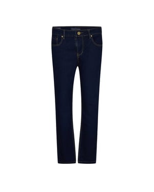 Criminal Damage SOS skinny jeans voor heren met 5 zakken (Indigo/Donkerblauw)