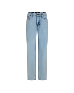 Criminal Damage SOS skinny jeans voor heren met 5 zakken (Bleek/Blauw)