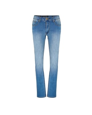 Criminal Damage Heren Skinny Jeans (Blauwe Was)
