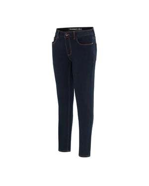 Firetrap Dames Katoenen Mid Rise Skinny Jeans (Nachtblauw)