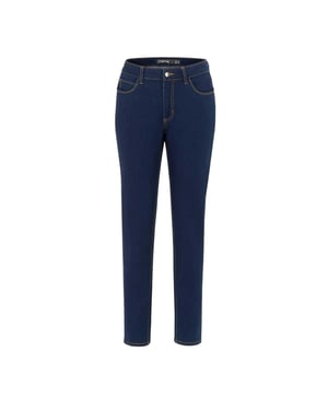 Firetrap Dames Katoenen Mid Rise Skinny Jeans (Navy)