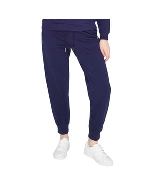 True Religion Katoenen joggingbroeken voor dames (Marine)
