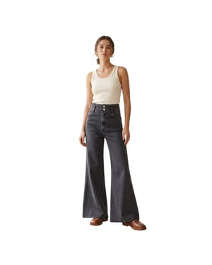 Levis Tapered denimjeans voor dames met ribcage-pasvorm (Eerste of laatste)