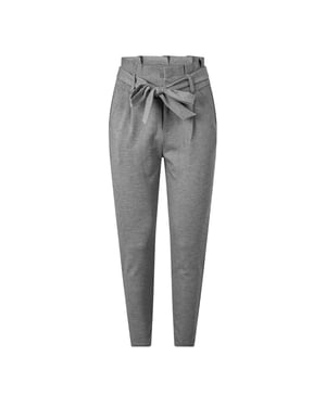 Vero Moda Dames Hoge Taille Broek (Medium Grijs Melange)