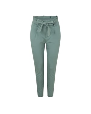 Vero Moda Dames Hoge Taille Broek (Laurierkrans)