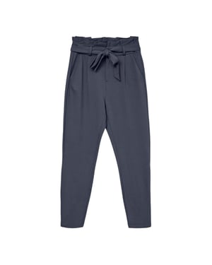 Vero Moda Dames Hoge Taille Broek (Blauw)
