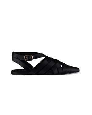 Loro Piana Silene ballerina's Zwart