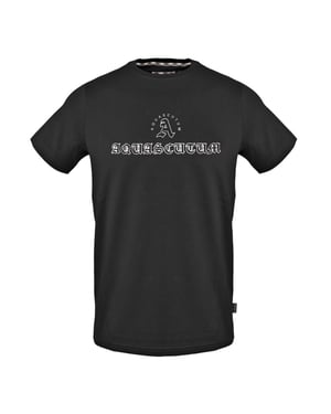 Aquascutum Aquascutum Script T-shirt voor heren (Zwart)