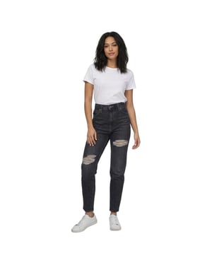 Levis Dames/Dames Hoge Taille Mamma Jeans (Waar is mijn lunch?)