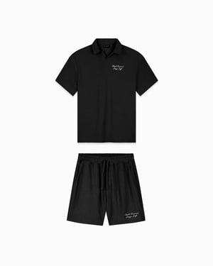 Black Bananas Terry Lounge Twin Set,