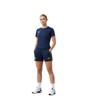 Castore Dames/Dames Newcastle United FC Voetbalshort (Koolstof)