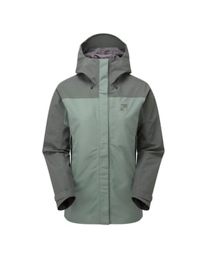 Dames Waterdichte GORE-TEX Hooded Wand jacket Regenjas met Zakken