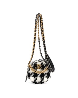 19 Round Clutch Chain Crossbody   Schoudertas