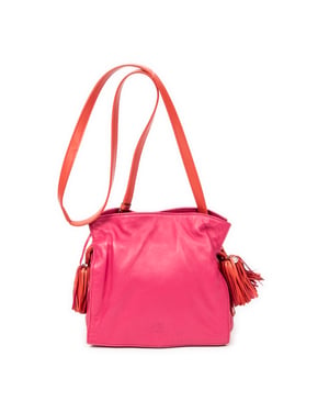 Bicolor Tassel Flamenco   Schoudertas