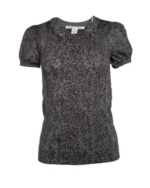 Diane von Furstenberg, Luipaard lurex top