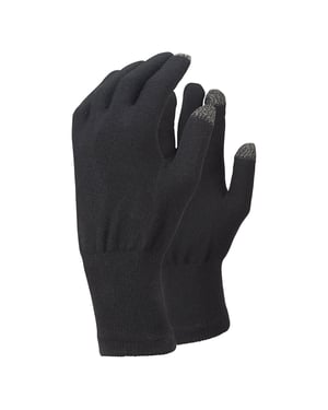 Heren Merino Touch Handschoenen Lichtgewicht Warm Buiten Wandelen Sneldrogend
