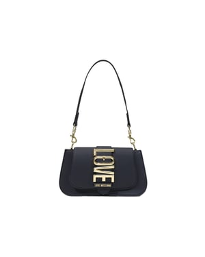 Love Moschino Zwarte Polyethyleen Handtas