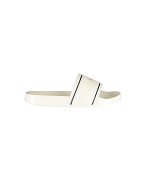 Tommy Hilfiger Witte Polyurethaan Dames Slipper