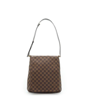 Louis Vuitton stoffen schoudertas Musette
